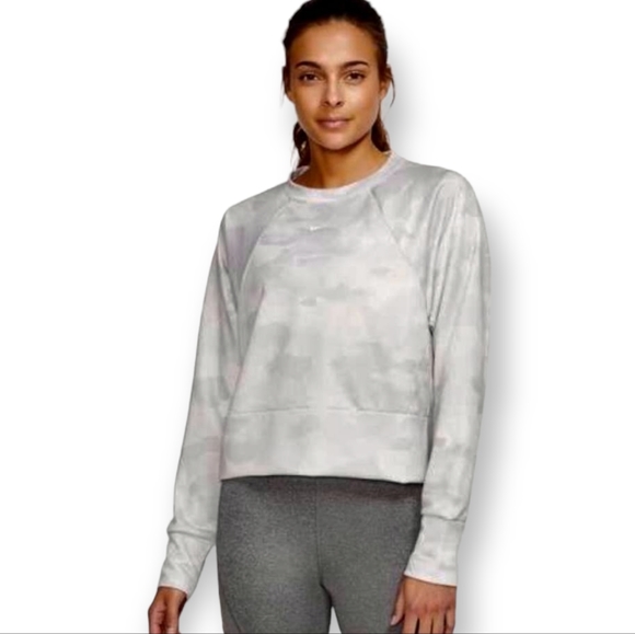 NIKE Camo Cropped Dri-Fit Icon Clash Sweatshirt NEW 2X - Picture 7 of 7